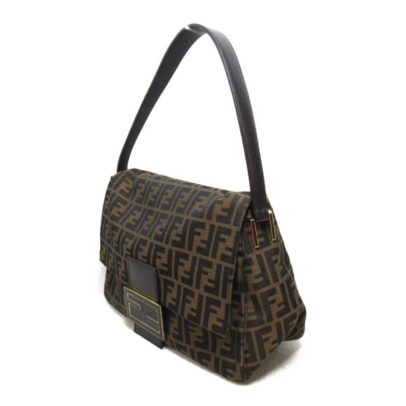 Fendi Mamma Bucket Shoulder Bag Canvas #101449F13B - Picture 3 of 10